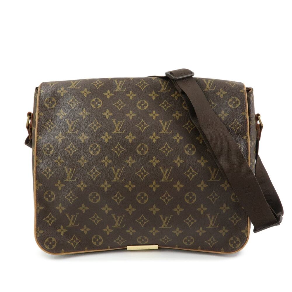 Louis Vuitton Monogram Abbesses Messenger Bag Brown